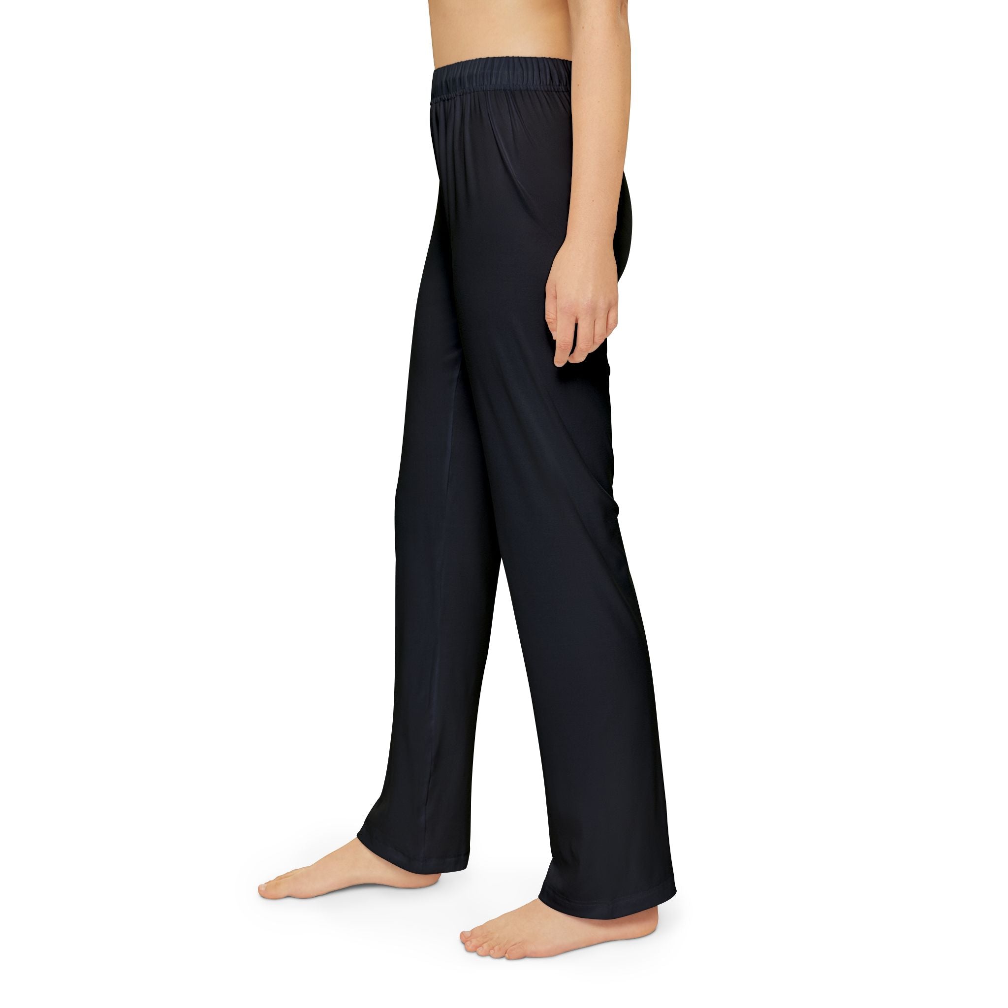 Wholeness Kids Lounge Pants — Cozy Minimalist Black Pants for Children