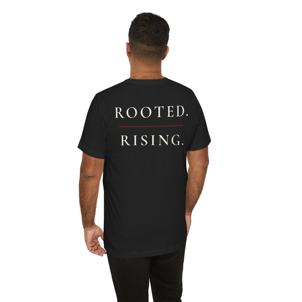 Rooted & Rising Minimalist Logo Tee