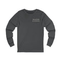 Rooted & Rising Long Sleeve Tee — Inspirational Plant-Themed Tee for Growth & Renewal
