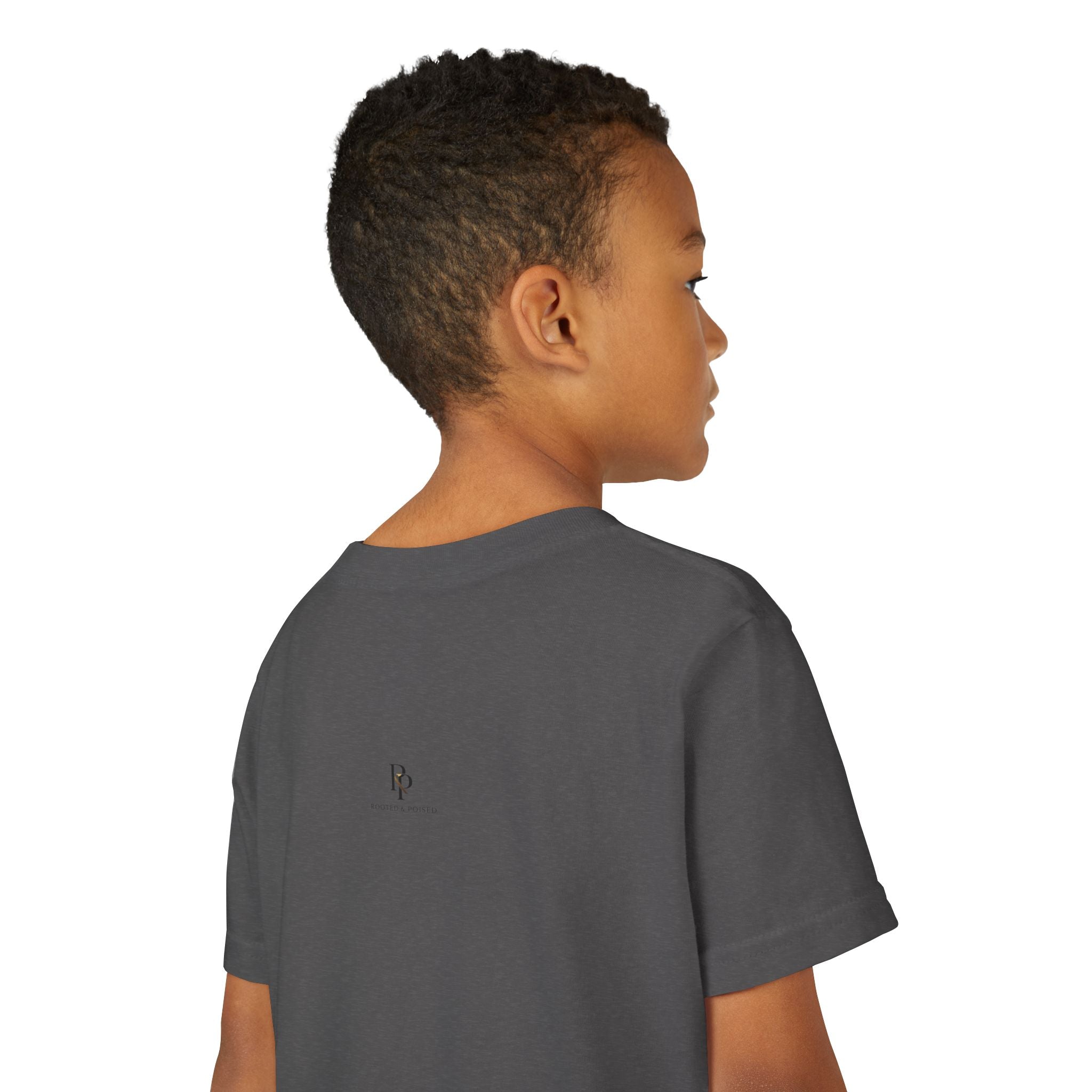 New Day Youth Tee — Minimalist Kids Short Sleeve Shirt