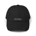 POISED. Distressed Hat (Embroidery)