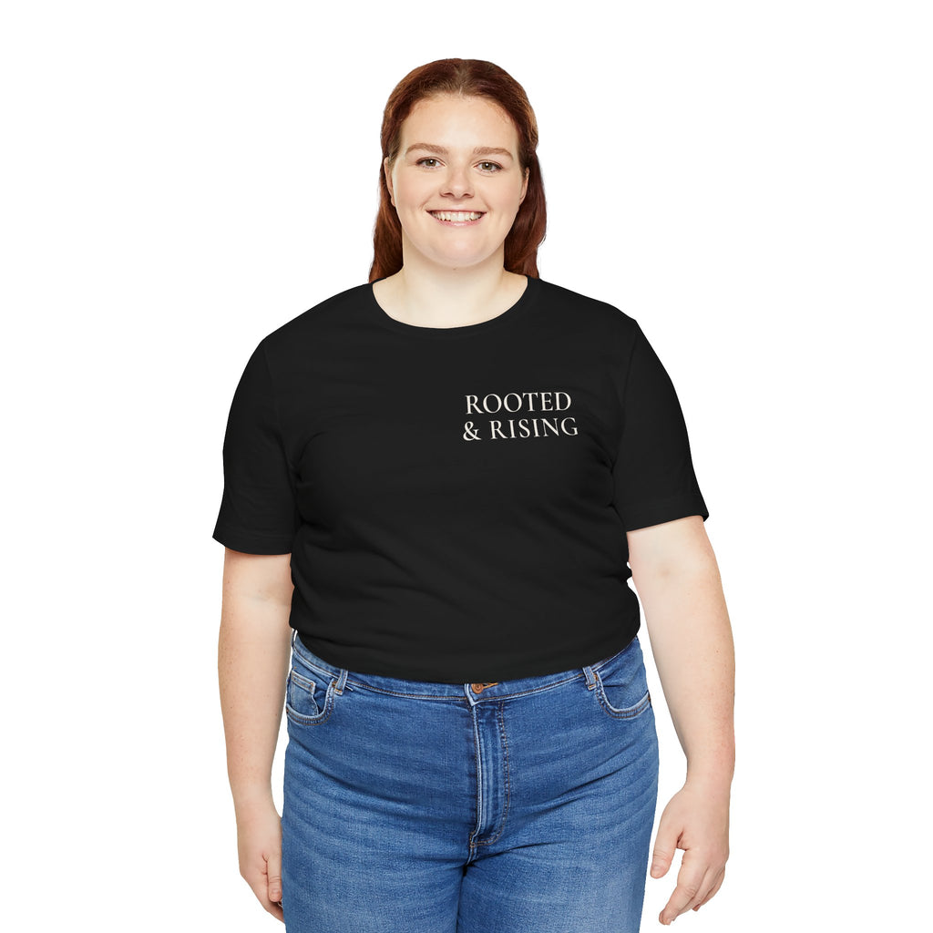 Rooted & Rising Minimalist Logo Tee