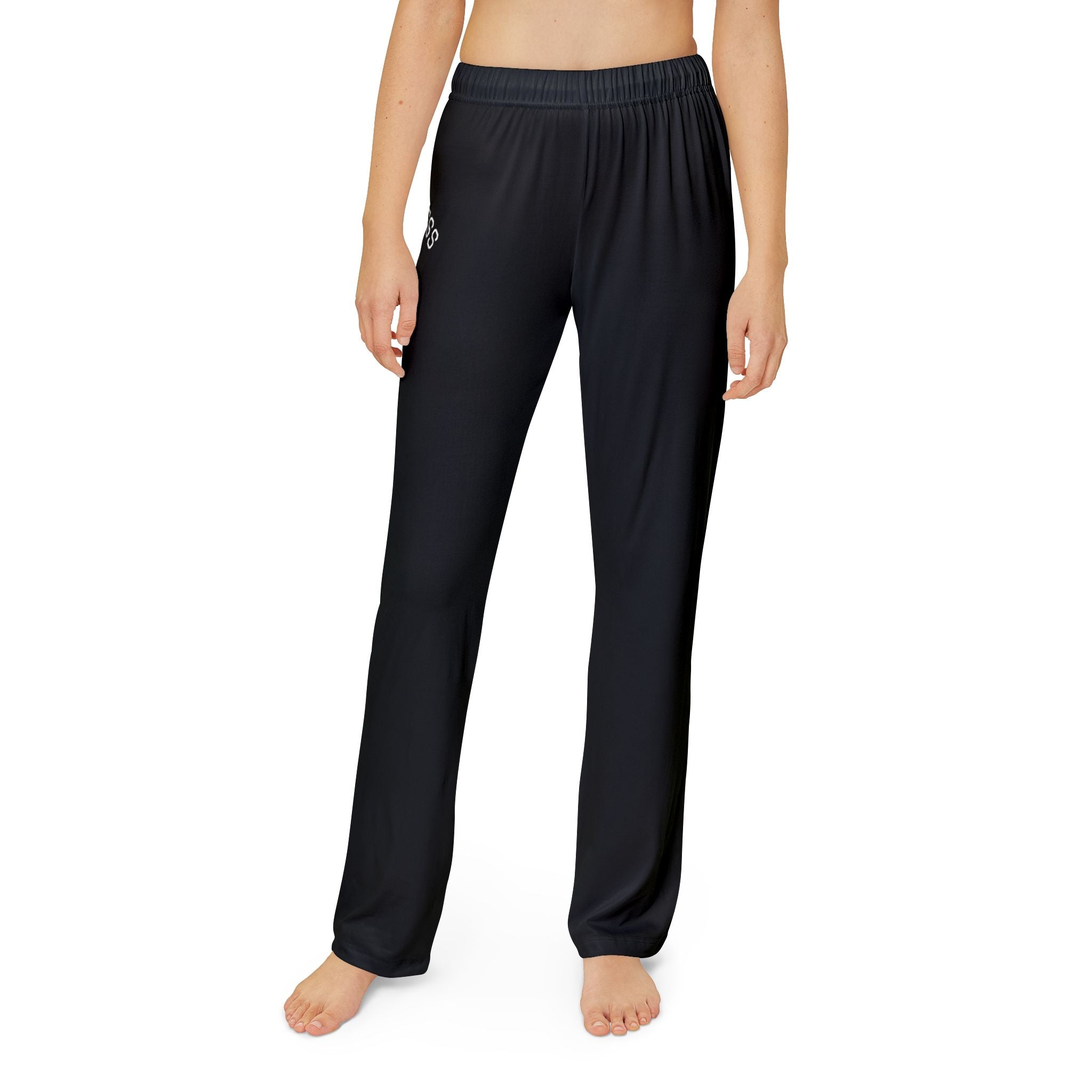 Wholeness Kids Lounge Pants — Cozy Minimalist Black Pants for Children