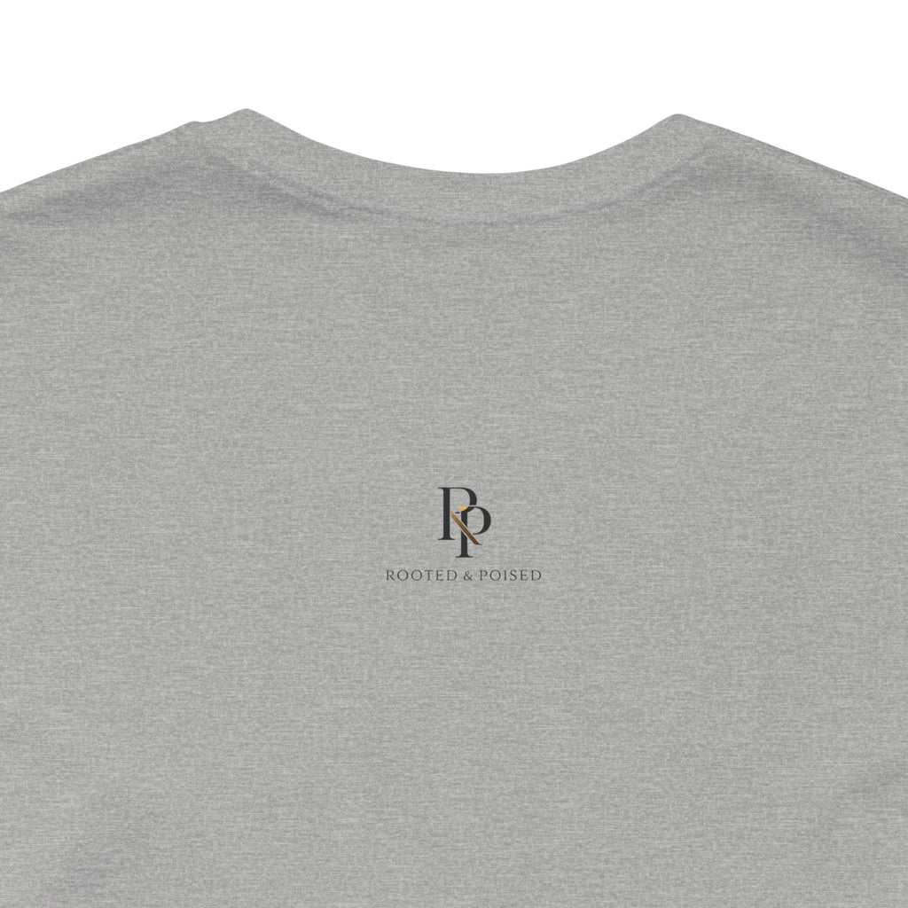 Have Strength Minimalist White Tee — Subtle Inspirational Short Sleeve Shirt