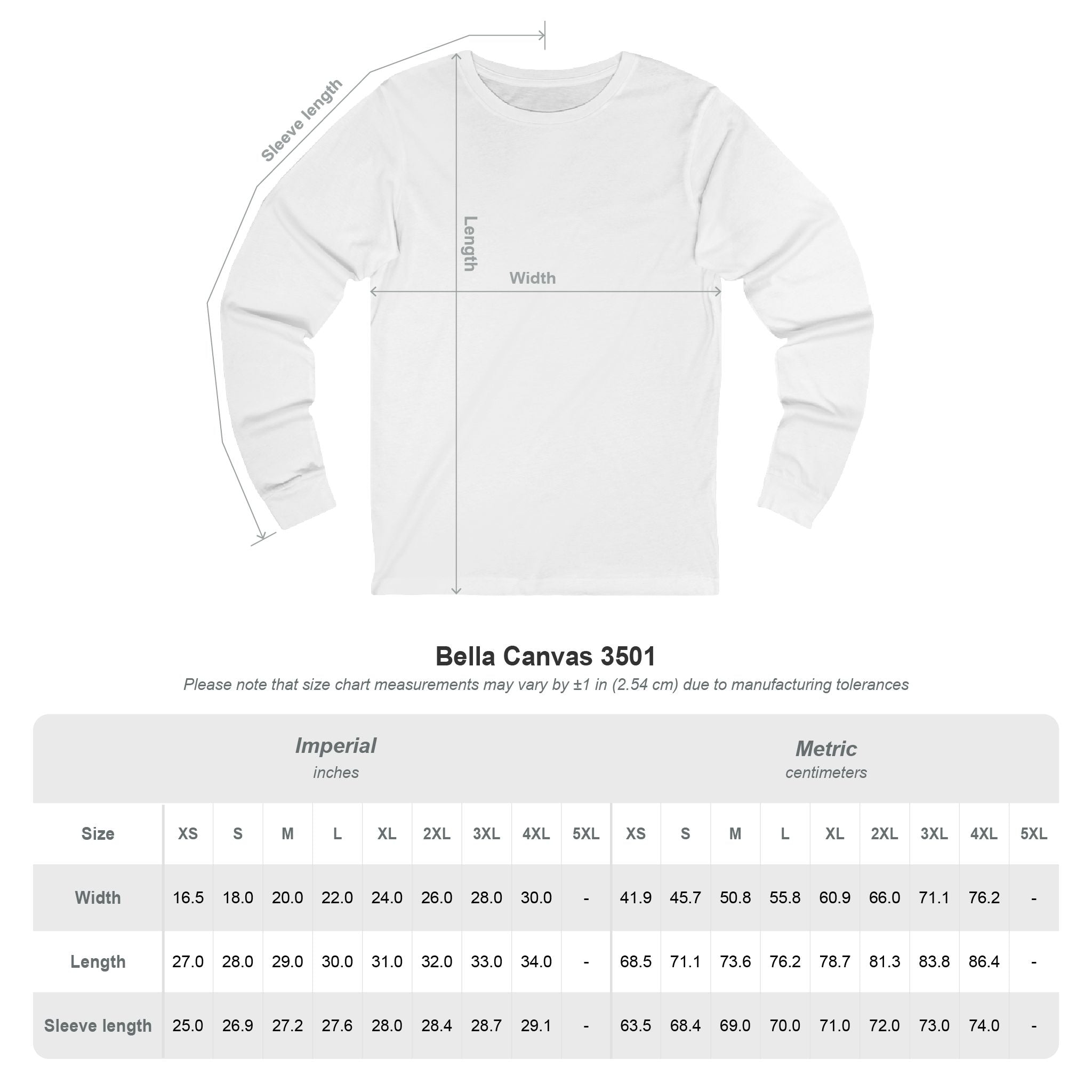 Quiet Strength Long Sleeve Tee — Minimalist Inspirational Shirt