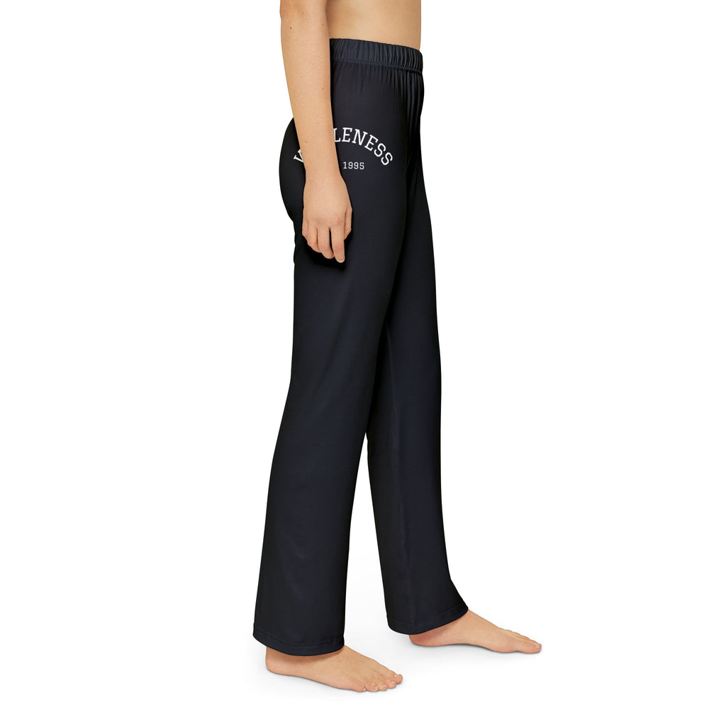 Wholeness Kids Lounge Pants — Cozy Minimalist Black Pants for Children