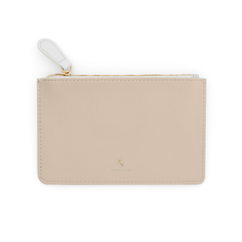 Mini Clutch Bag – "Rooted Mama" Floral Zip Pouch | Compact Wristlet for Moms, Gifts for Mother’s Day