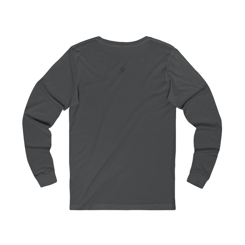 Rooted & Rising Long Sleeve Tee — Tree of Life Inspirational Graphic Shirt