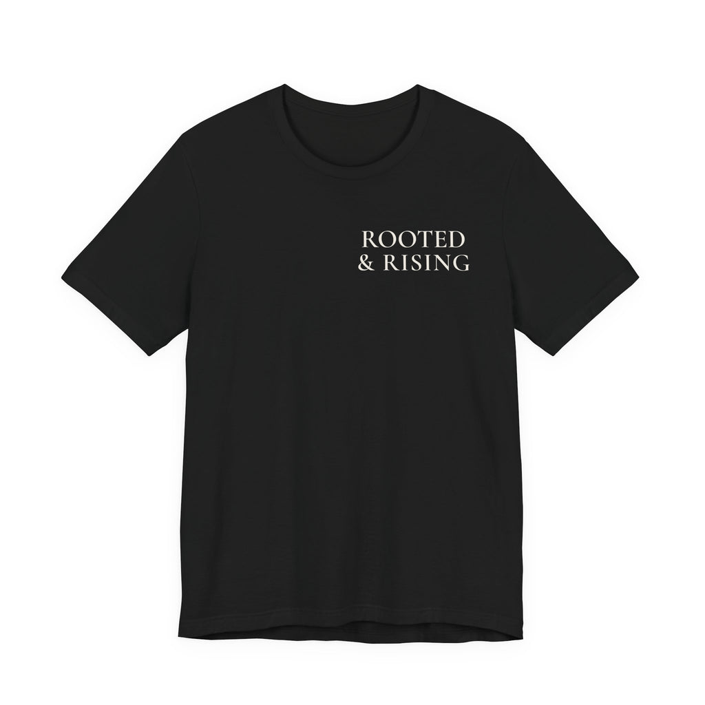 Rooted & Rising Minimalist Logo Tee